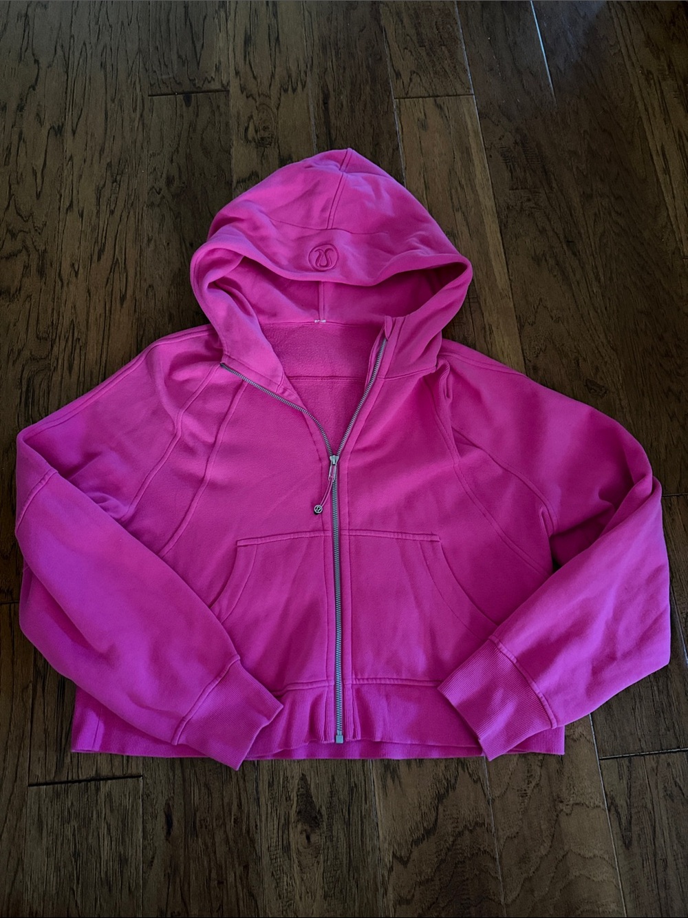 Lululemon Scuba Oversized Full-Zip Hoodie Hot Pink M/L